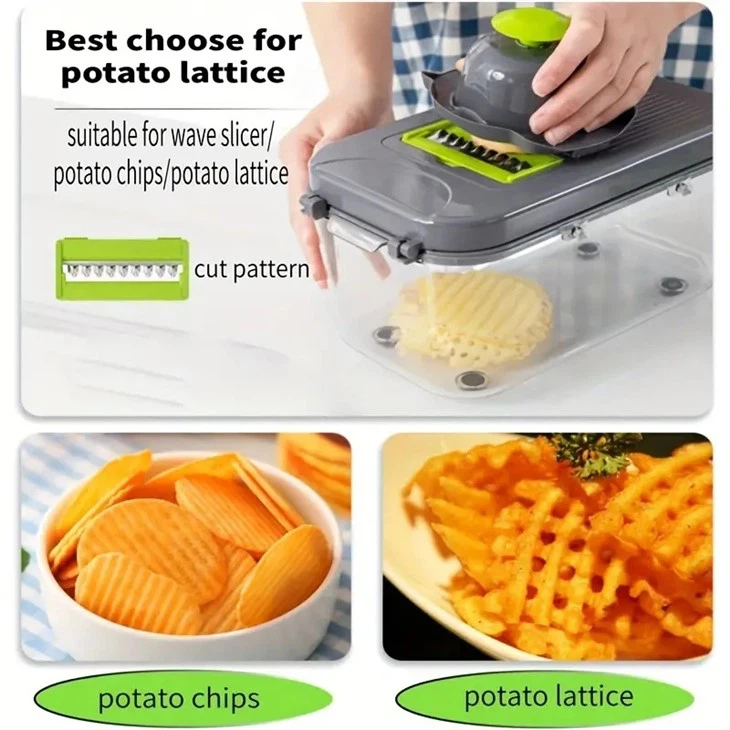 DS-5204-Vegetable Chopper 22-In-1 Kitchen vegetable Cutter (3)