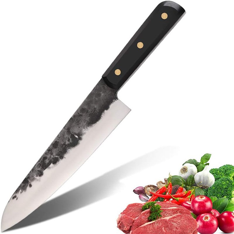 productcate-1-1 7-Inch Hand-Forged Hammered Santoku Knife
