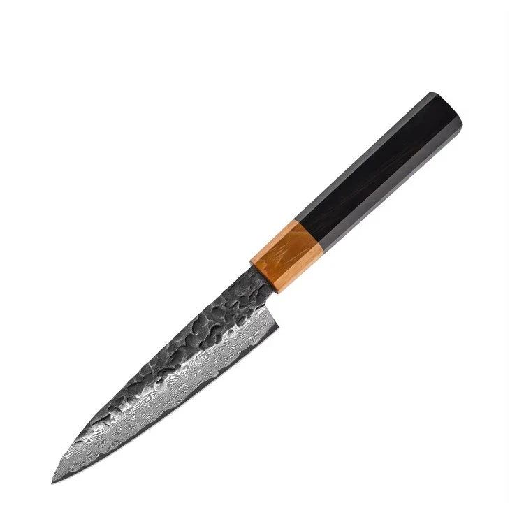 VG10 Core Japanese Knife Ebony Octagonal Handle Utility Knife